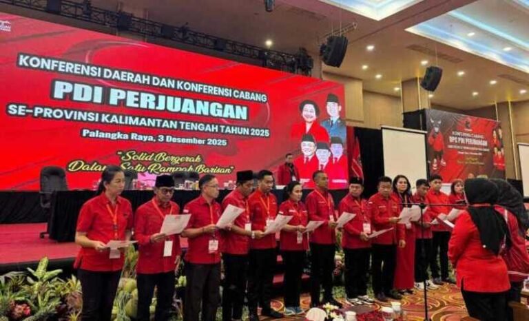 Pelantikan-DPD-PDIP-Kalteng